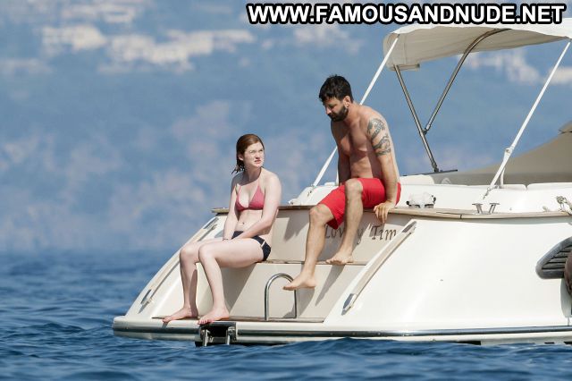 Bonnie Wright Nude Sexy Scene Yacht Bikini Showing Tits Doll